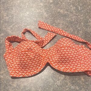Victoria's Secret Orange Bikini Top